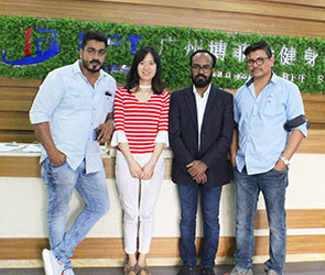 卡塔尔客户来中国找商用健身器械生产草莓视频色版APP